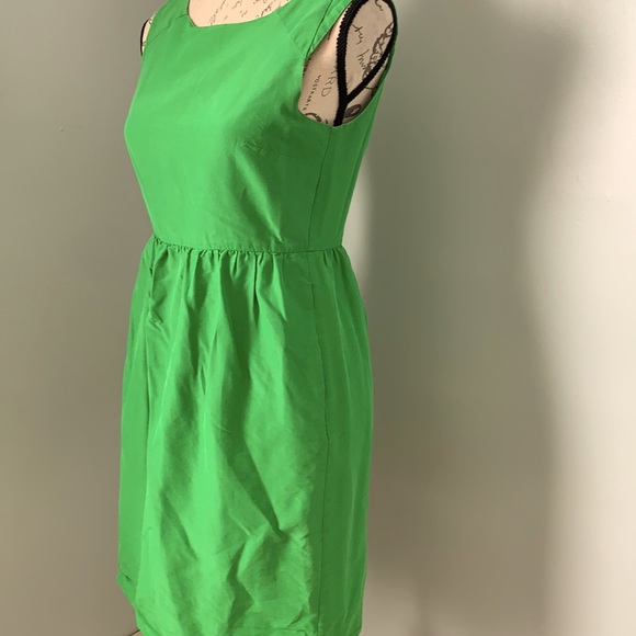 J Crew | Green Dress | size 2 - Picture 4 of 6